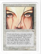 MTG CHRONICLES --- BLOOD OF THE MARTYR --- Uncommon! MINT! Magic the Gathering!
