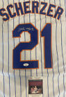 Max Scherzer New York Mets Autographed Jersey JSA Certified