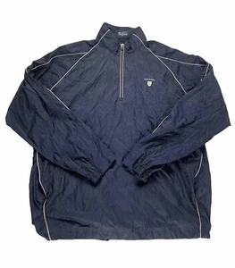 BULRUSH Golf Club Jacket Blue 1/4 Zip Pullover Mens XL All Climate Minnesota - Picture 1 of 12