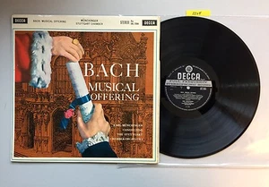 AUDIOPHILE DECCA SXL 2204 J.S. BACH MUSICAL OFFERING WIDE BAND LABEL STEREO LP - Bild 1 von 2