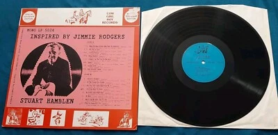 Stuart Hamblen Germany import LP Inspired By Jimmie Rodgers Cowgirlboy LP 5024 - Image 1 of 3