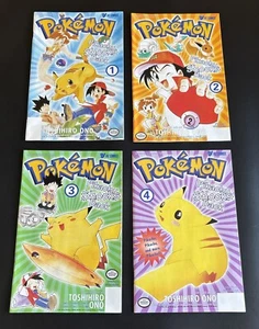Pokemon The Electric Tale of Pikachu #1-4 Series 2 Comic Book 1998 VIZ Original - Picture 1 of 11