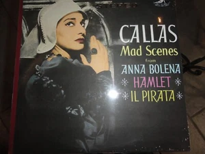 VINYL RECORD LP MARIA MENEGHINI CALLAS MAD SCENES ANGEL RECORDS 35764 - Picture 1 of 2
