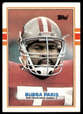 1989 Topps #22 Bubba Paris See Scan - Image 1 of 2