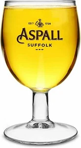2 x Aspall Cider Half Pint Glasses 10oz Brand New CE Stamped 100% Genuine - Picture 1 of 2