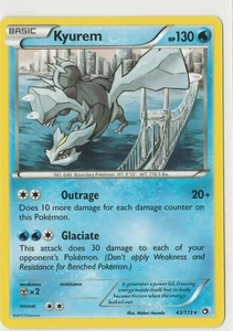 Pokémon Kyurem Legendary Treasures 43/113 Rare EN - Picture 1 of 2