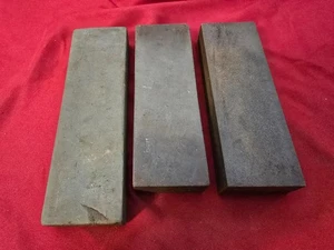 Agrupación antigua rara de piedras de afilar patrimonio relojero - Imagen 1 de 4