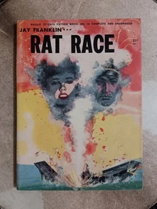 Rat Race by Jay Franklin - Vintage Galaxy Science Fiction Novel #10 - Picture 1 of 14