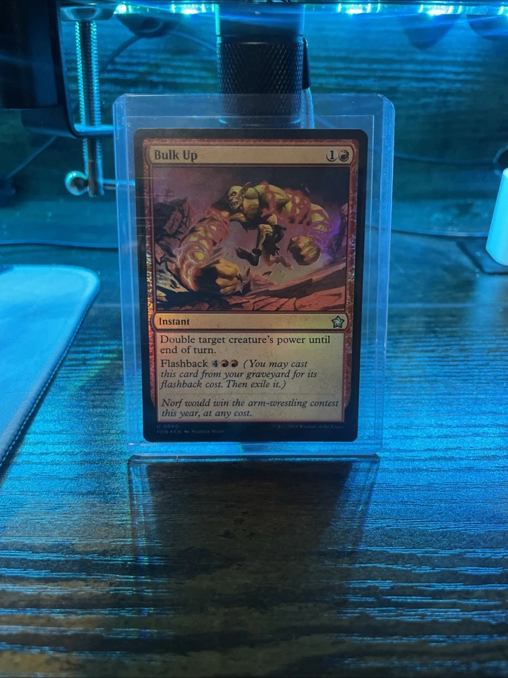 WOTC Foundations Bulk Up (U) (Foil) NM - Image 1 of 1
