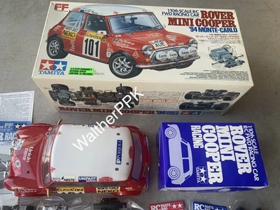 New Tamiya 1/10 scale ROVER MINI COOPER '94 Monte-Carlo No. 58163 Finished Body - Image 1 of 4