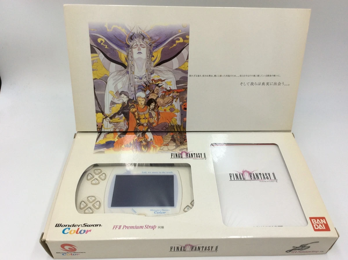 Bandai WonderSwan Color 白色电子游戏手持系统| eBay