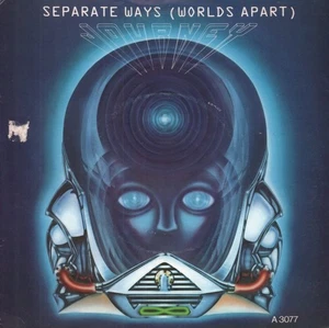 JOURNEY SEPARATE WAYS (WORLDS APART) 7" VINYL promo in pic sleeve - has sellotap - Picture 1 of 4
