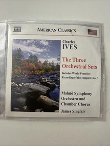 Three Orchestral Sets by Ives / Malmo So / Sinclair (CD, 2008) - Picture 1 of 2