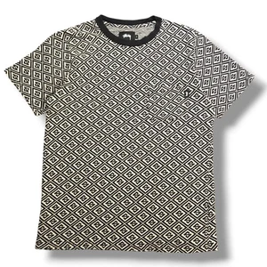 STUSSY DIAMOND Kurzarm T-Shirt Herren Small AOP All Over Print Y2k Skater - Bild 1 von 10