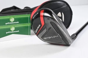 Taylormade Stealth #4 Hybrid / 22 Degree / Regular Flex Fujikura Ventus Red 6 - Picture 1 of 10