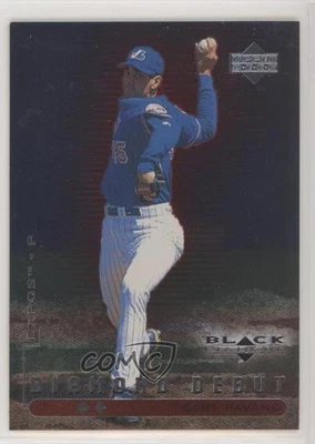 1999 Upper Deck Black Diamond Debut Double /2500 Carl Pavano #108 - Image 1 of 2