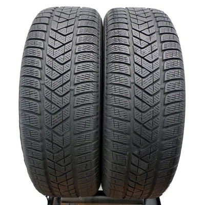 2 X PIRELLI 215/65 R17 99H 5,5Mm Scorpion Hiver Seal Pneus D'Hiver DOT16 - Photo 1/4