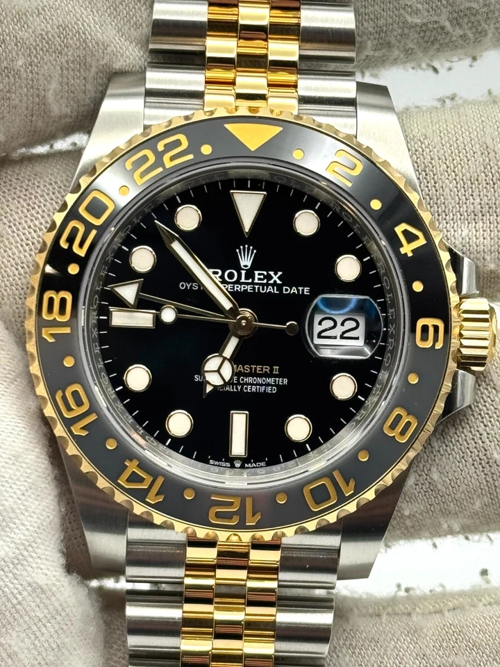 eBay Live - Rolex GMT Master II Two Tone Jubilee Zombie 126713GRNR sin usar 25/07 Foto 1 de 1