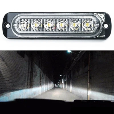 LED Light Work Bar Lamp Driving Fog Offroad SUV 4WD Auto-Car Boat Truck 12W - Image 1 of 4