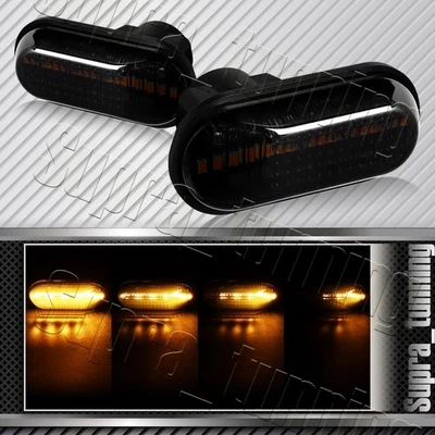 Lente de humo para Honda S2000 2000-2009 luces de señalización LED secuenciales laterales Foto 1 de 4