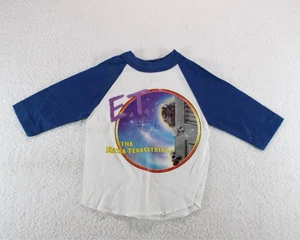 Vintage E.T. The Extra-Terrestrial T-Shirt Tee Jays Youth Small 4 blau weiß - Bild 1 von 4