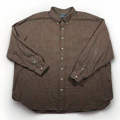 Polo Ralph Lauren 4XB Holiday Bundle Men's Long Sleeve Button Down Shirt Plaid - Image 1 of 4