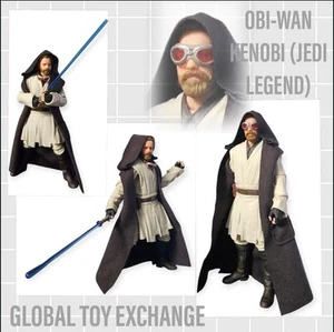 STAR WARS BLACK SERIES 6 INCH OBI-WAN KENOBI ( JEDI LEGEND) FIGURE FIGURE HASBRO - Bild 1 von 6