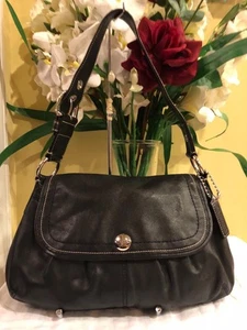 Coach Y2K Soho plattiertes Leder große Klappe Handtasche # F13729 (210 - Bild 1 von 1