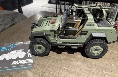 "Vampiro clasificado Gi Joe (solo vehículo) escala 6"" usado completo - solo recogida local" Foto 1 de 4