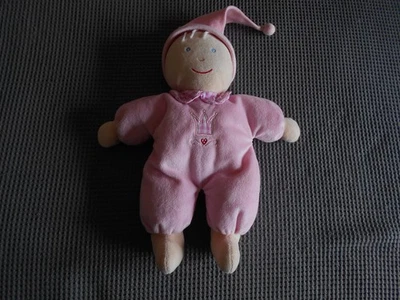 Die Spiegelburg Coppenrath Baby Schmusepuppe Stoffpuppe rosa  - 30 cm - - Bild 1 von 3