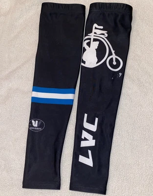 Vermarc Calentadores de Brazo Térmicos Ciclismo Medianos M W1011 Negro Azul Dañado Foto 1 de 4