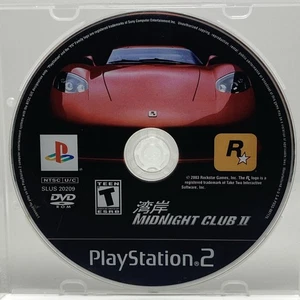 Midnight Club II (Sony PlayStation 2, 2003) - NUR DISC & GETESTET - Bild 1 von 3
