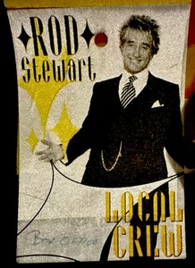 ROD STEWART - LOCAL CREW BACKSTAGE PASS - NOKIA LIVE THEATRE TEXAS - Picture 1 of 1