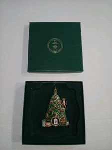 Central Intelligence Agency CIA Christmas Ornament - Spy Behind Tree - Rare - Picture 1 of 6