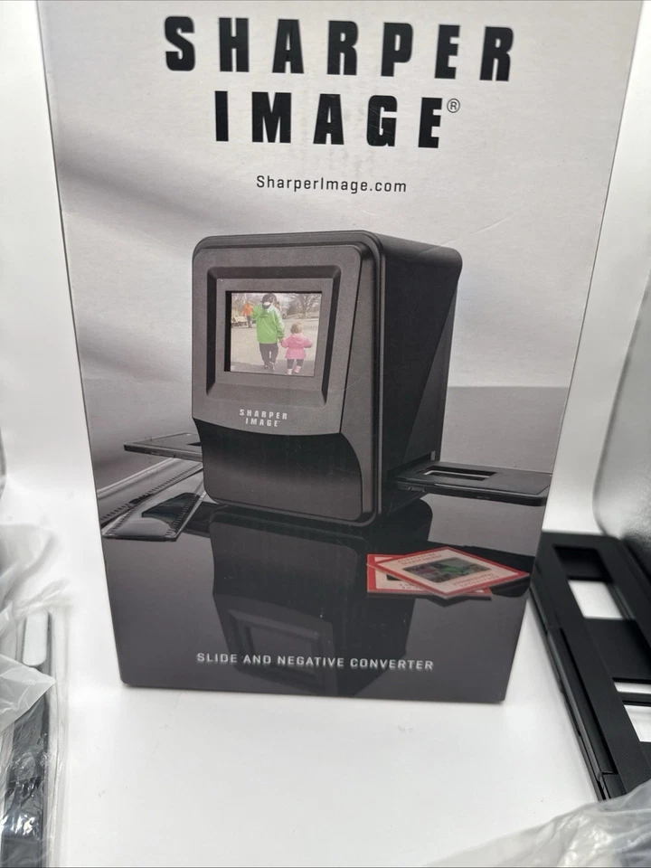Sharper Image Slide & Negative Converter #205369-01 USB 2.0 New with box & Instr - Image 1 of 4