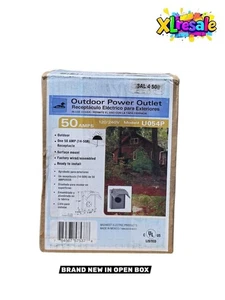 Toma de corriente temporal Midwest Electric Products 50 amperios para autocaravana - Imagen 1 de 7