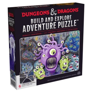 Dungeons & Dragons Build and Explore Abenteuer 1000 Teile Puzzle Neu! - Bild 1 von 1