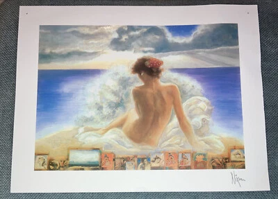 Peter Nixon Athena II At Sea? Giclee Print 9” x 11” - Image 1 of 4