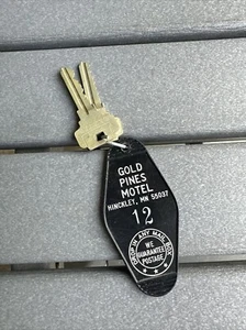 Vintage Gold Pines Motel Hinckley Minnesota Motel Room Key Room 12 - Picture 1 of 4