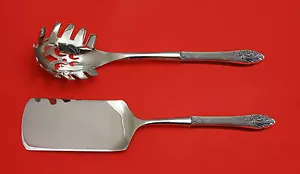 Piatto Stella della Sera by Community Silverplate HHWS italiano set 2 pezzi personalizzato - Foto 1 di 1