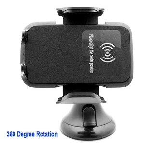 Soporte de cargador inalámbrico Q1 para montaje en automóvil 4 Apple iPhone 8, 8 Plus iPhone Xs - Imagen 1 de 5