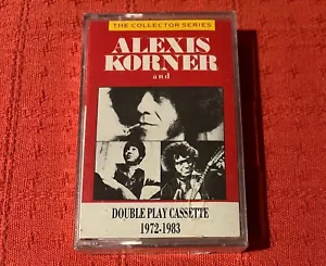 ALEXIS KORNER - UK DOUBLEPLAY CASSETTE TAPE - 1972-1983 - NEU & VERSIEGELT - Bild 1 von 5