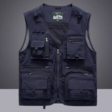 New Mesh Quick Drying Waistcoat Men's Outdoor Multi-bag Fishing Photography Vest