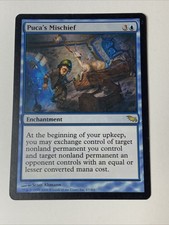 Puca's Mischief - English  - MTG - Shadowmoor -  Magic Card - Lp