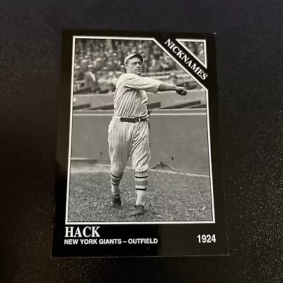 Hack Wilson 1993 Conlon Collection TSN #736 New York Giants BASEBALL - Image 1 of 2