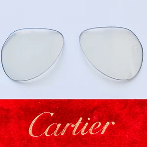 Par de lentes fotocromáticas genuinas vintage Cartier BS92 P554 59D/G - Imagen 1 de 4