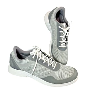 Adidas AlphaFlex Sport WATERPROOF Golf Shoes Spikeless White Grey Women10 FX4063 - Picture 1 of 21