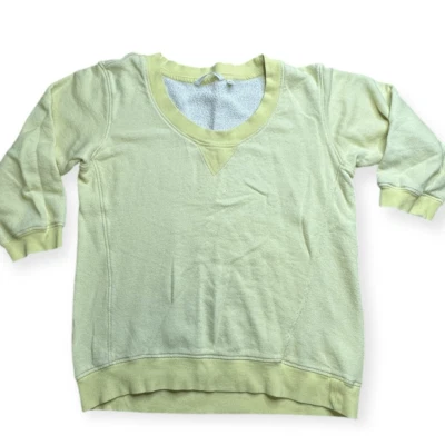 VICTORIA'S SECRET женщин желтый длинным рукавом махровая ткань чувствовать толстовка Si - Изображение 1 из 4