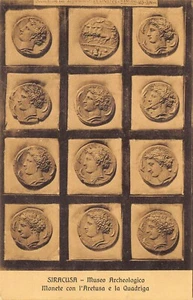 21-116D) SIRACUSA MUSEO ARCHEOLOGICO MONETE - Bild 1 von 2
