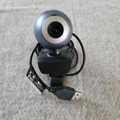 Logitech Webcam V-UBC40 Clip-on Black - Image 1 of 2